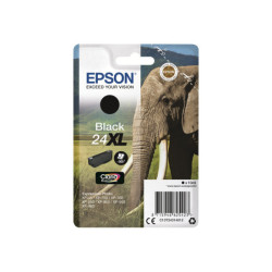 EPSON 5LB 24XL ink cartridge black high capacity 10ml 500 pages 1-pack RF-AM blister w/s