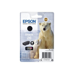 EPSON 4LB 26 ink cartridge black standard capacity 6.2ml 220 pages 1-pack blister without alarm