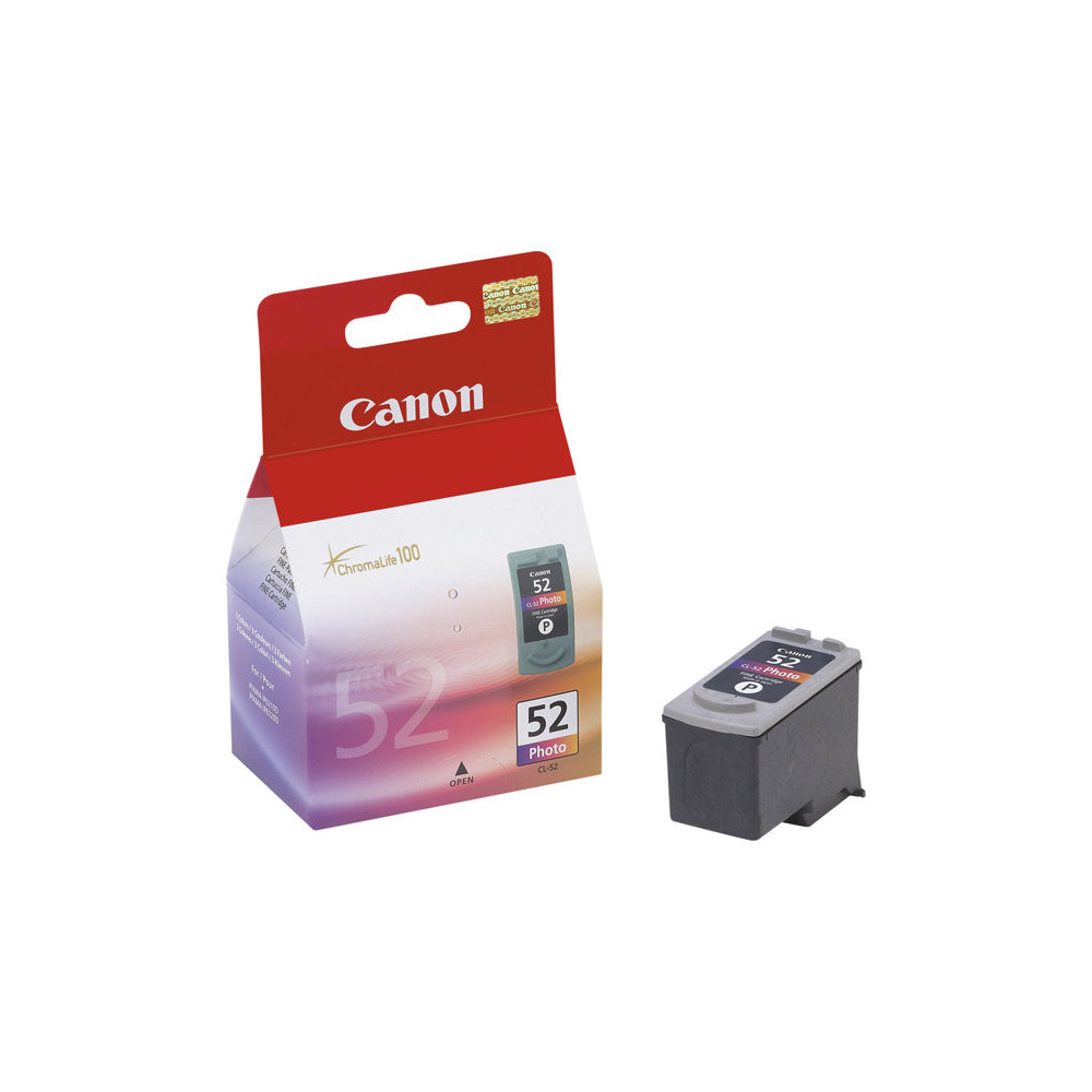 CANON CL-52 cartouche d encre photo couleur capacité standard 21ml pack de 1