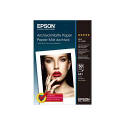 EPSON MATTE archival  papier inkjet 192g/m2 A3+ 50 feuilles pack de 1