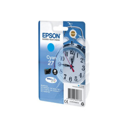 EPSON 1LB 27 ink cartridge cyan standard capacity 3.6ml 350 pages 1-pack blister without alarm - DURABrite ultra ink