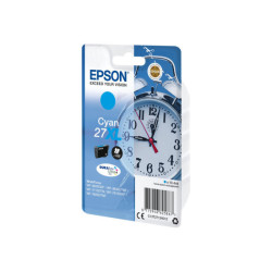 EPSON 1LB 27XL ink cartridge cyan high capacity 10.4ml 1.100 pages 1-pack blister without alarm - DURABrite ultra ink