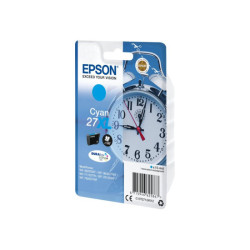 EPSON 1LB 27XL ink cartridge cyan high capacity 10.4ml 1.100 pages 1-pack blister without alarm - DURABrite ultra ink