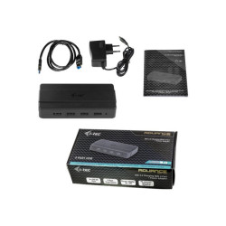 I-TEC USB 3.0 Advance Charging HUB 4 with power adapter 7xUSB Chargingport. For Tablets Notebooks Ultrabooks PC