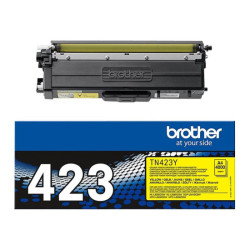 BROTHER TN423Y Toner Cartouche Jaune Grande Capacité 4.000 pages pour Brother HL-L8260CDW, L8360CDW