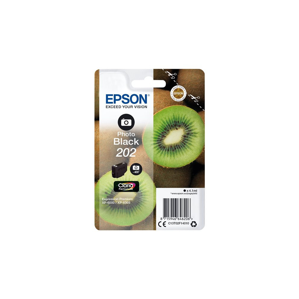 EPSON 5LB Singlepack Photo Black 202 Kiwi Clara Premium Ink