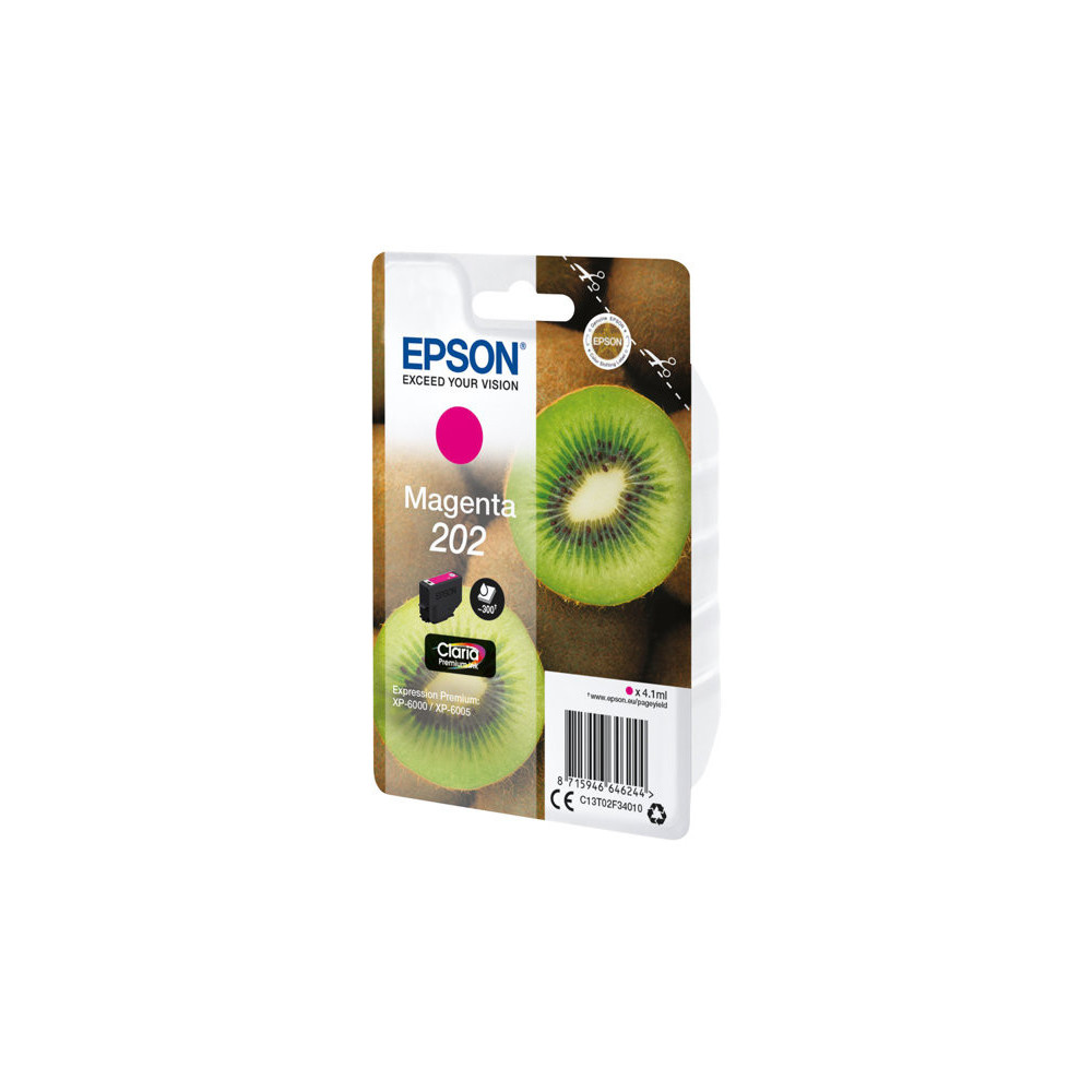 EPSON 4LB Singlepack Magenta 202 Kiwi Clara Premium Ink