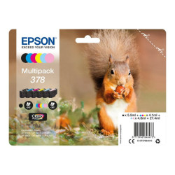 EPSON 1LB Multipack 6-farbig 378 Eichhörnchen Clara Phtsquirrelo HD Ink