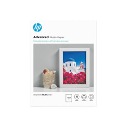 HP original Advanced glossy photo paper Ink cartridge Q8696A 250g/m2 130x180mm 25 sheets 1-pack borderless