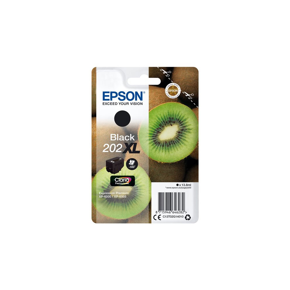 EPSON 4LB 202XL Black Ink Cartridge with security w/s