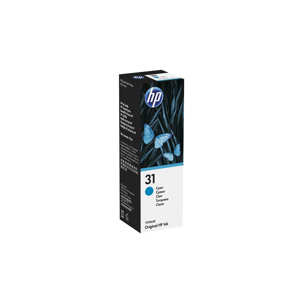 HP 31 Cyan Original Ink Bottle