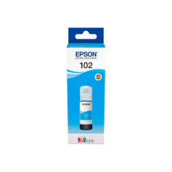 EPSON 1LB 102 EcoTank Cyan ink bottle