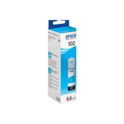 EPSON 1LB 102 EcoTank Cyan ink bottle
