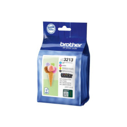 BROTHER LC3213VAL Pack of 4 cartridges black cyan magenta yellow