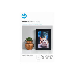 HP original Q8692A Advanced glossy photo paper Ink cartridge 250g/m2 100x150mm 100 sheets 1-pack borderless