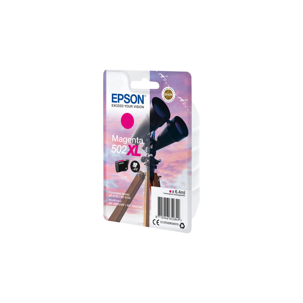 EPSON 1LB Singlepack Magenta 502XL Ink