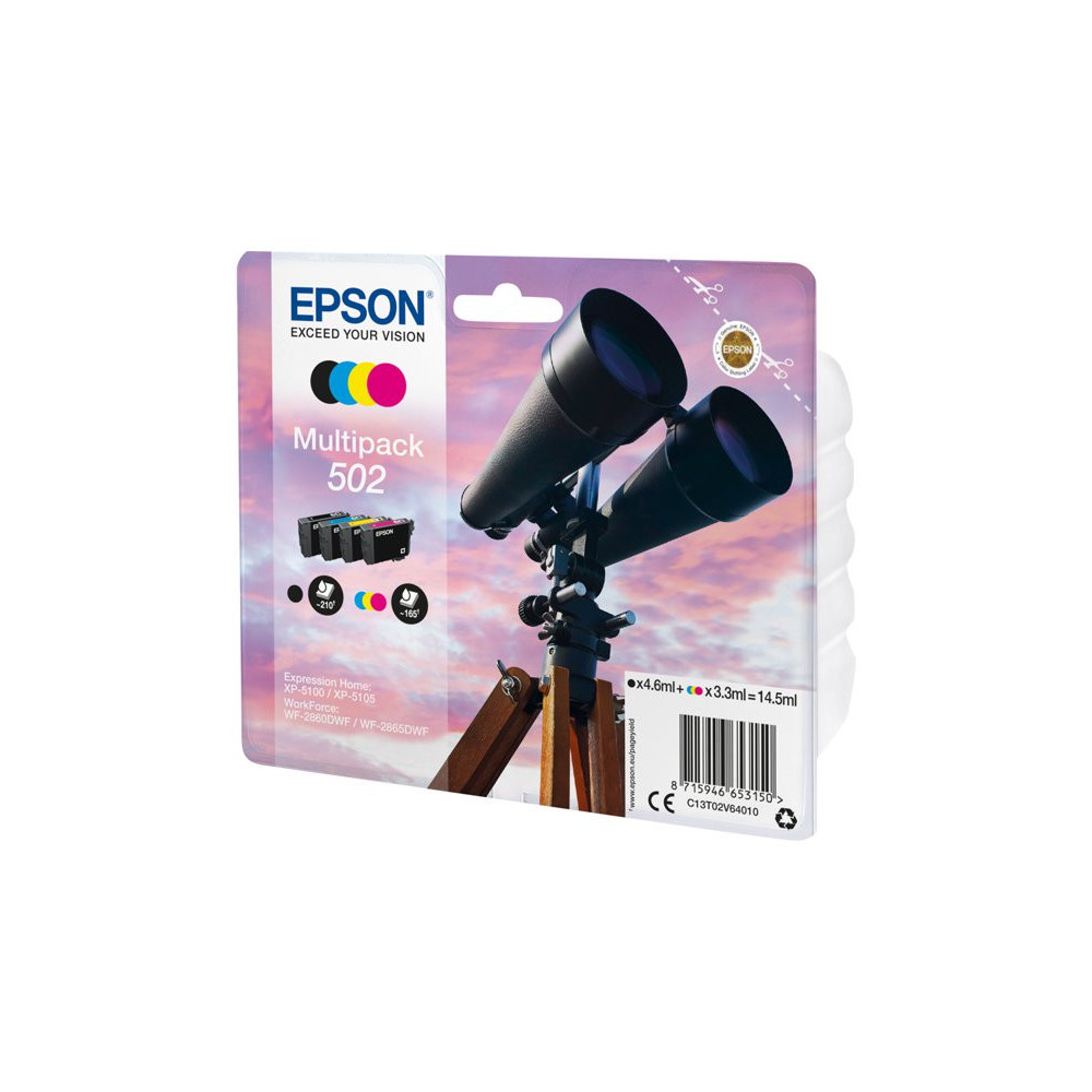 EPSON 1LB Multipack 4-colours 502 Ink SEC w/s