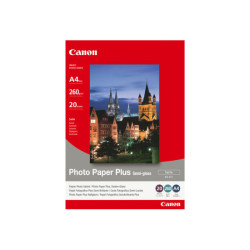 CANON SG-201 semi brillant photo  papier inkjet 260g/m2 A4 20 feuilles pack de 1