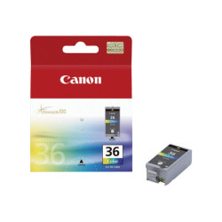 CANON CLI-36 cartouche dencre tricolore capacite standard 12ml 249 pages pack de 1