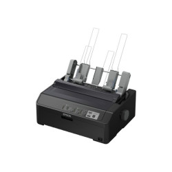 EPSON LQ 590IIN Printer Mono B/W dot-matrix Roll 21.6cm JIS B4 254mm width 360x180dpi 24 pin parallel USB 2.0 LAN serial