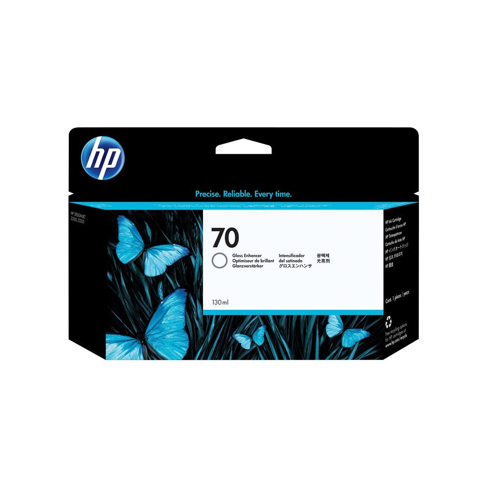 HP 70 original Ink cartridge C9459A gloss enhancer standard capacity 130ml 1-pack with Vivera Ink cartridge