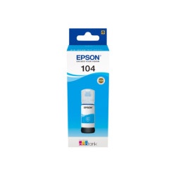 EPSON 4LB 104 EcoTank Cyan ink bottle