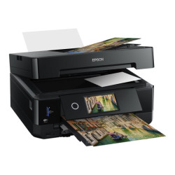 EPSON Expression Premium XP-7100 Small-in-One MFP colour ink-jet A4 11ppm copy 15.8ppm print USB 2.0 Gigabit LAN Wi-Fi black