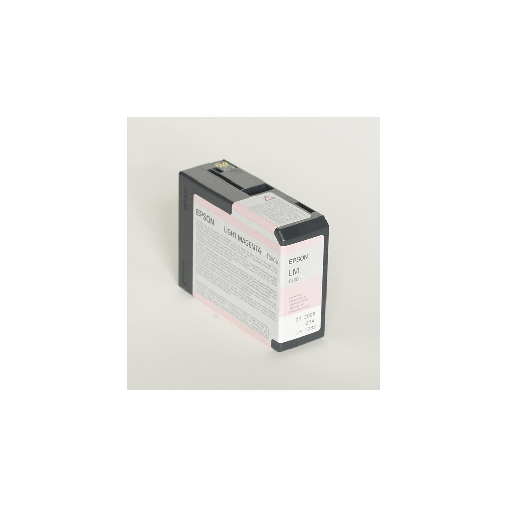 EPSON 5LB T5806 ink cartridge light magenta standard capacity 80ml 1-pack