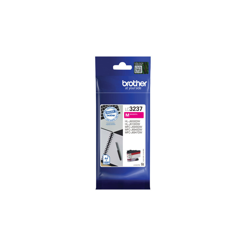 BROTHER LC-3237M Magenta Ink 1500 pages