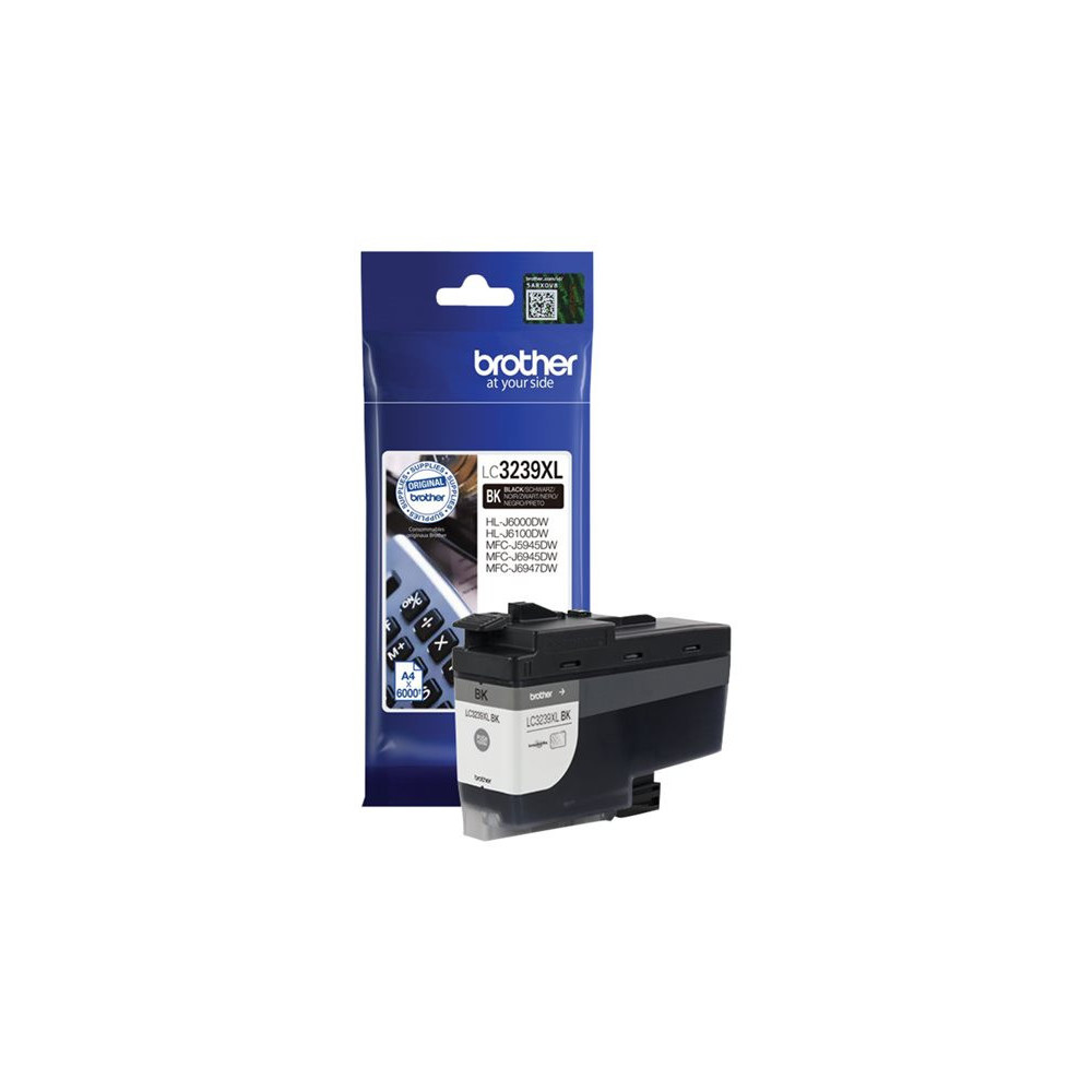BROTHER LC-3239XLBK Black Ink 6000 pages