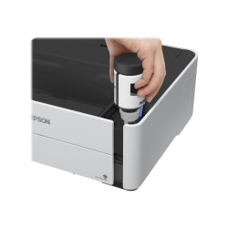 EPSON EcoTank ET-M1180 Printer Mono B/W Duplex ink-jet refillable A4 1200x2400dpi 20ppm capacity 250 sheets USB 2.0 LAN Wi-Fi