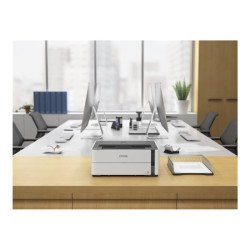EPSON EcoTank ET-M1180 Printer Mono B/W Duplex ink-jet refillable A4 1200x2400dpi 20ppm capacity 250 sheets USB 2.0 LAN Wi-Fi