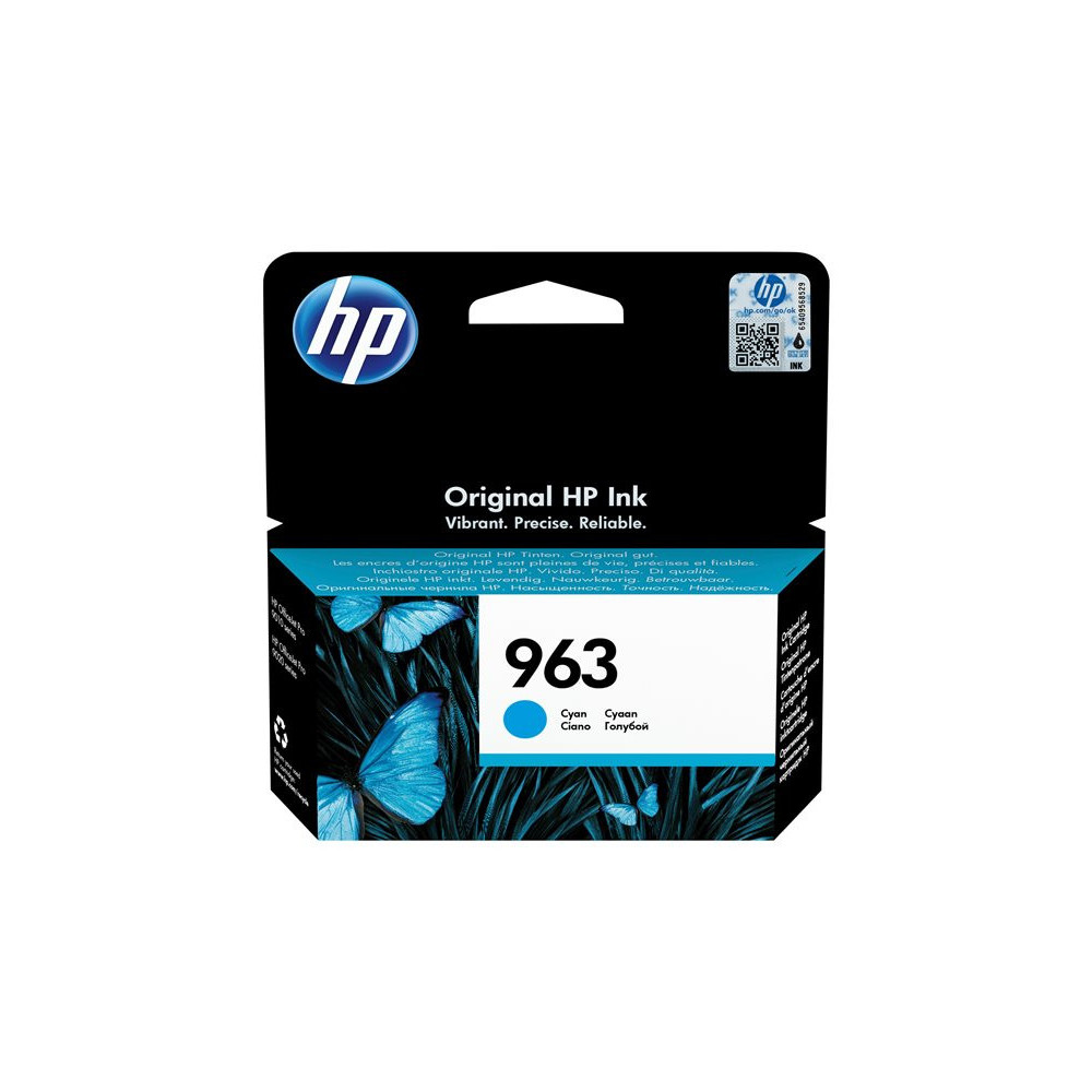 HP 963 Cyan Original Ink Cartridge