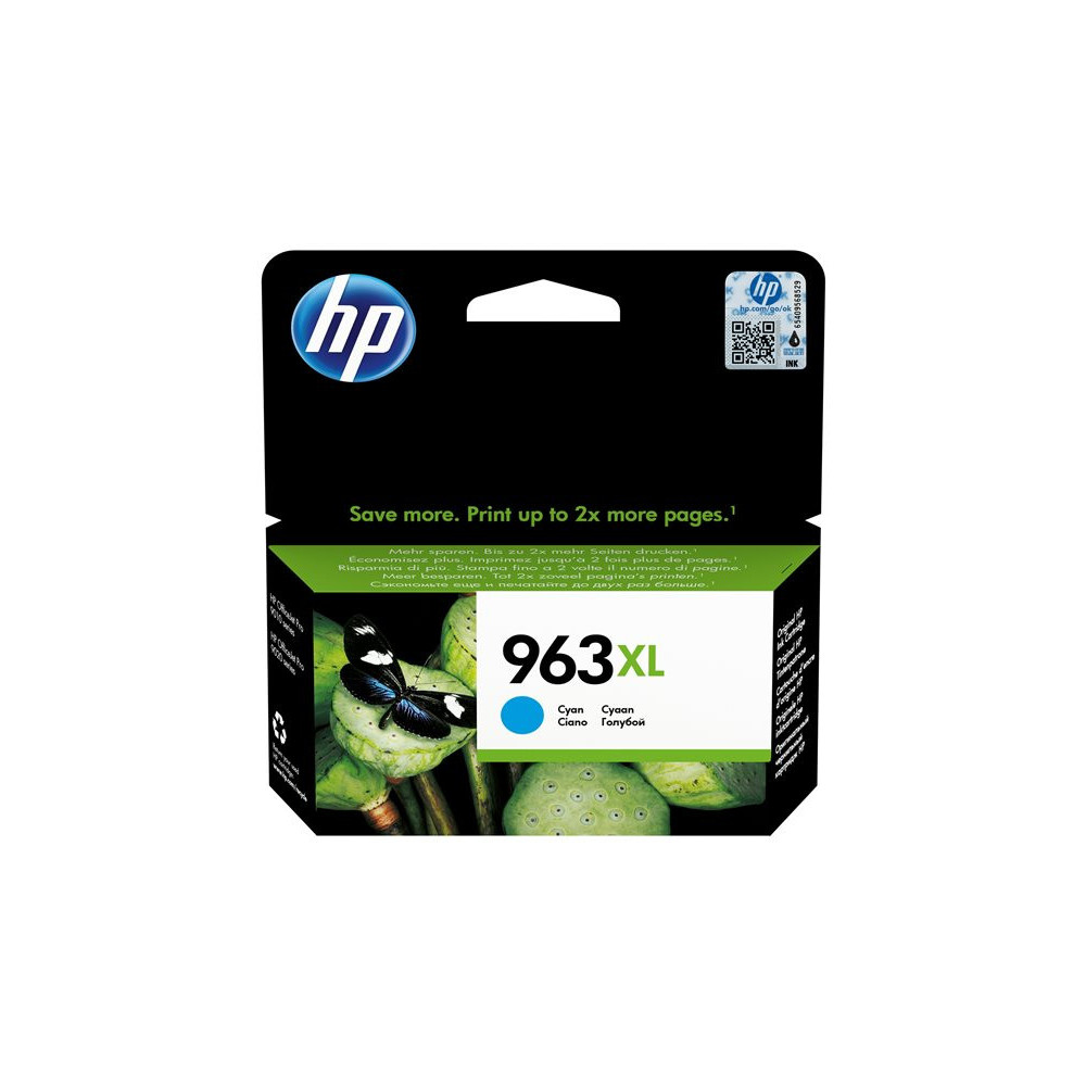 HP 963XL High Yield Cyan Ink