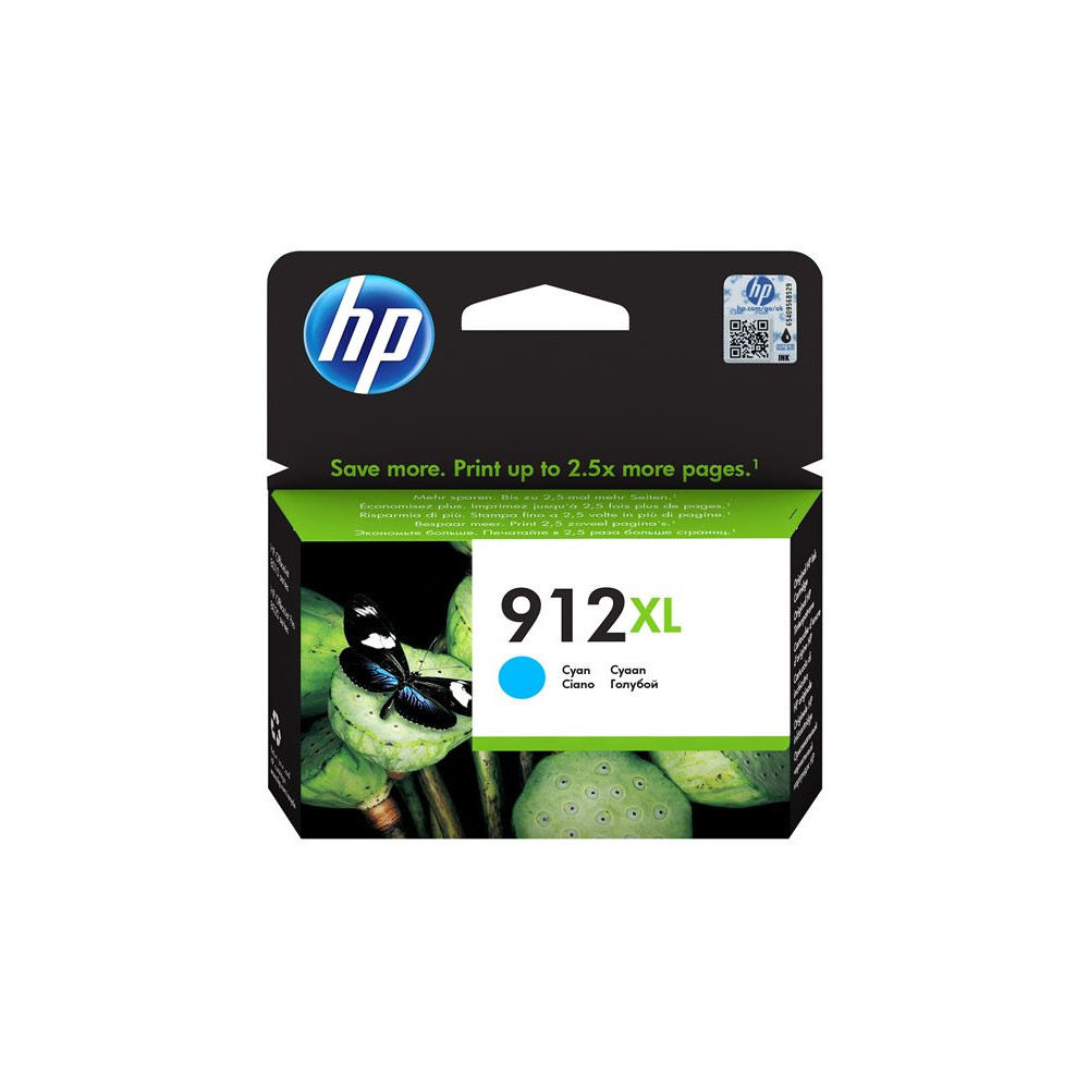 HP 912XL High Yield Cyan Ink