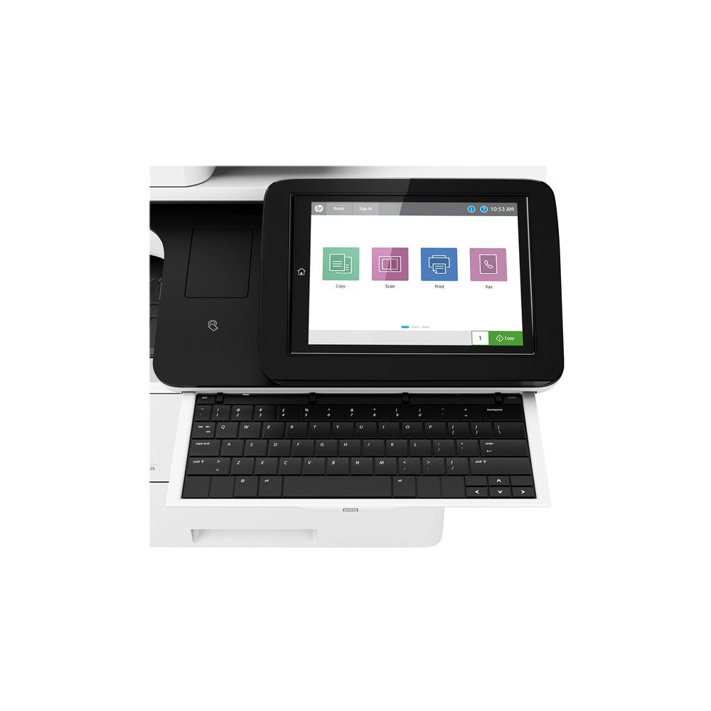 HP LaserJet Enterprise Flow MFP M528z MFP Mono B/W laser A4 210x297mm A4 43ppm 650 sheets USB 2.0 LAN Wi-Fi NFC USB