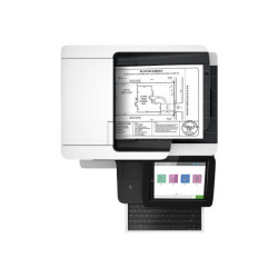 HP LaserJet Enterprise Flow MFP M528z MFP Mono B/W laser A4 210x297mm A4 43ppm 650 sheets USB 2.0 LAN Wi-Fi NFC USB