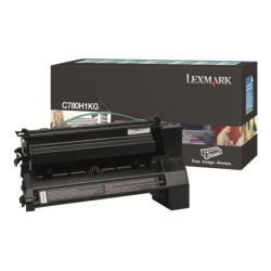 LEXMARK C782, X782e cartouche de toner noir capacité standard 10.000 pages pack de 1 retour programme