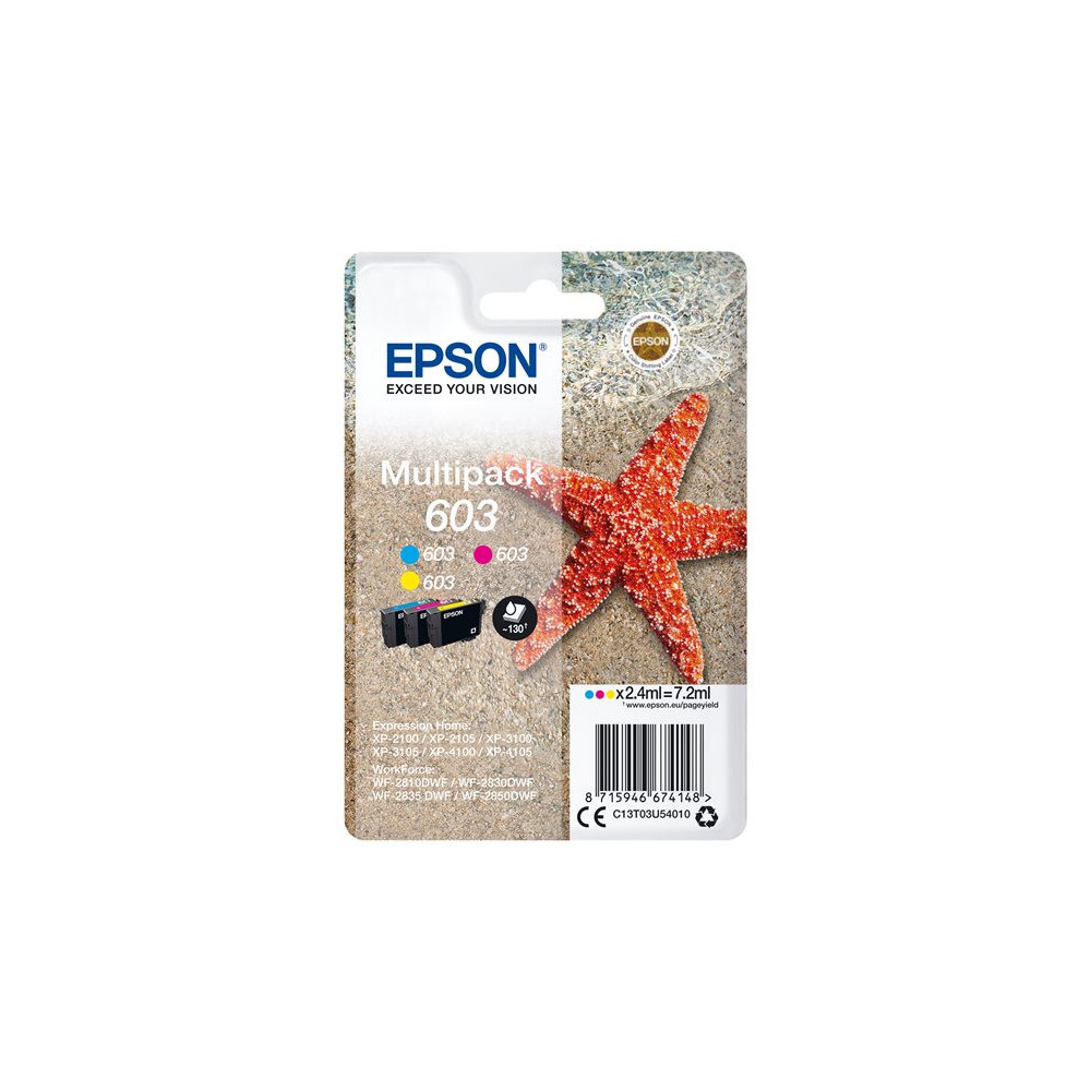 EPSON 1LB Multipack 3-colours 603 Ink w/s