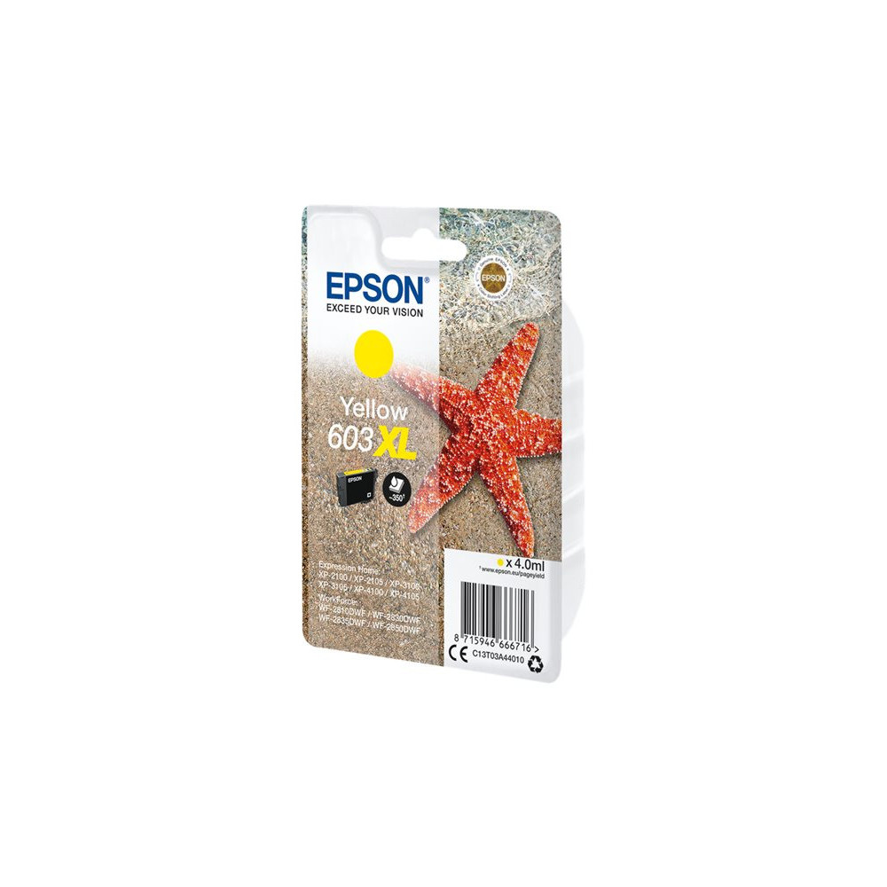 EPSON 1LB Singlepack Yellow 603XL Ink w/s