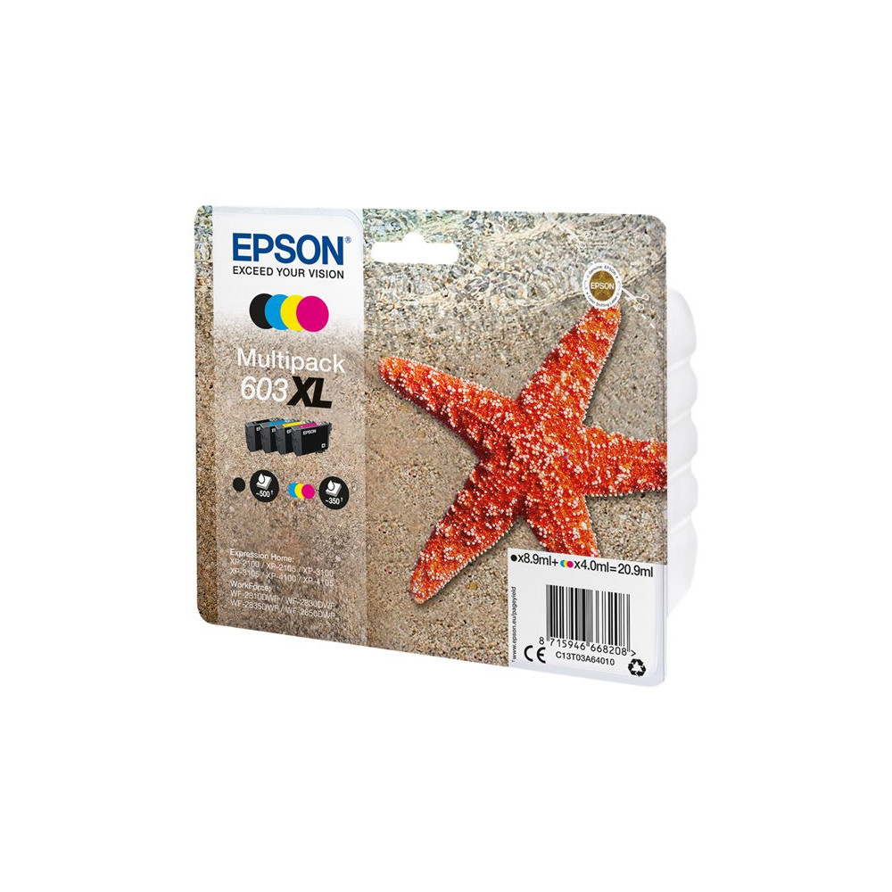 EPSON 1LB Multipack 4-colours 603XL Ink w/s