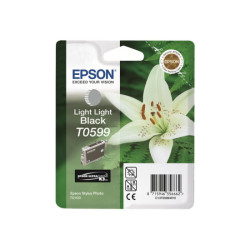 EPSON 5LB T0599 ink cartridge light light black standard capacity 13ml 1-pack blister without alarm