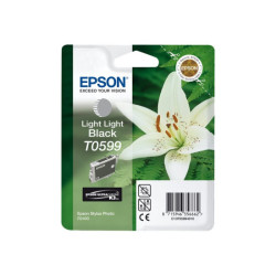 EPSON 5LB T0599 ink cartridge light light black standard capacity 13ml 1-pack blister without alarm