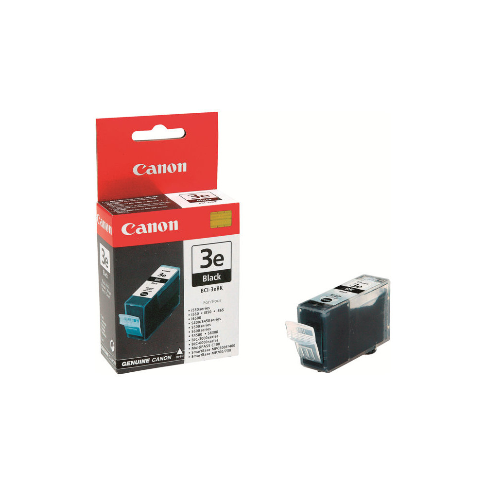 CANON BCI-3EB cartouche dencre noir capacite standard 27ml 310 pages pack de 1